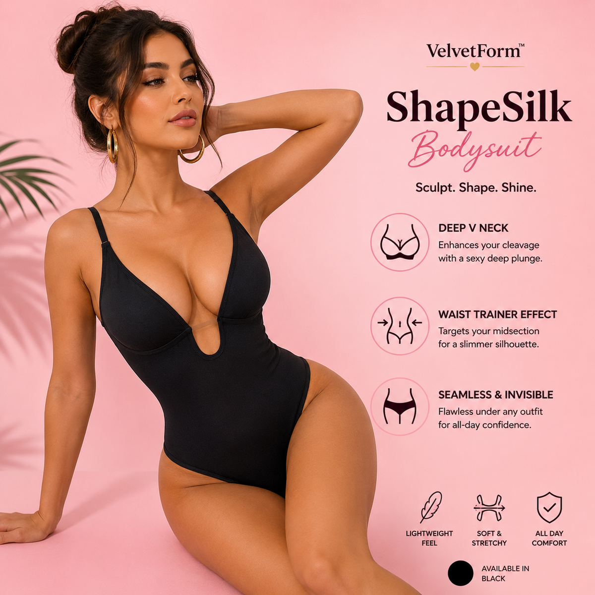VelvetForm™ ShapeSilk Bodysuit