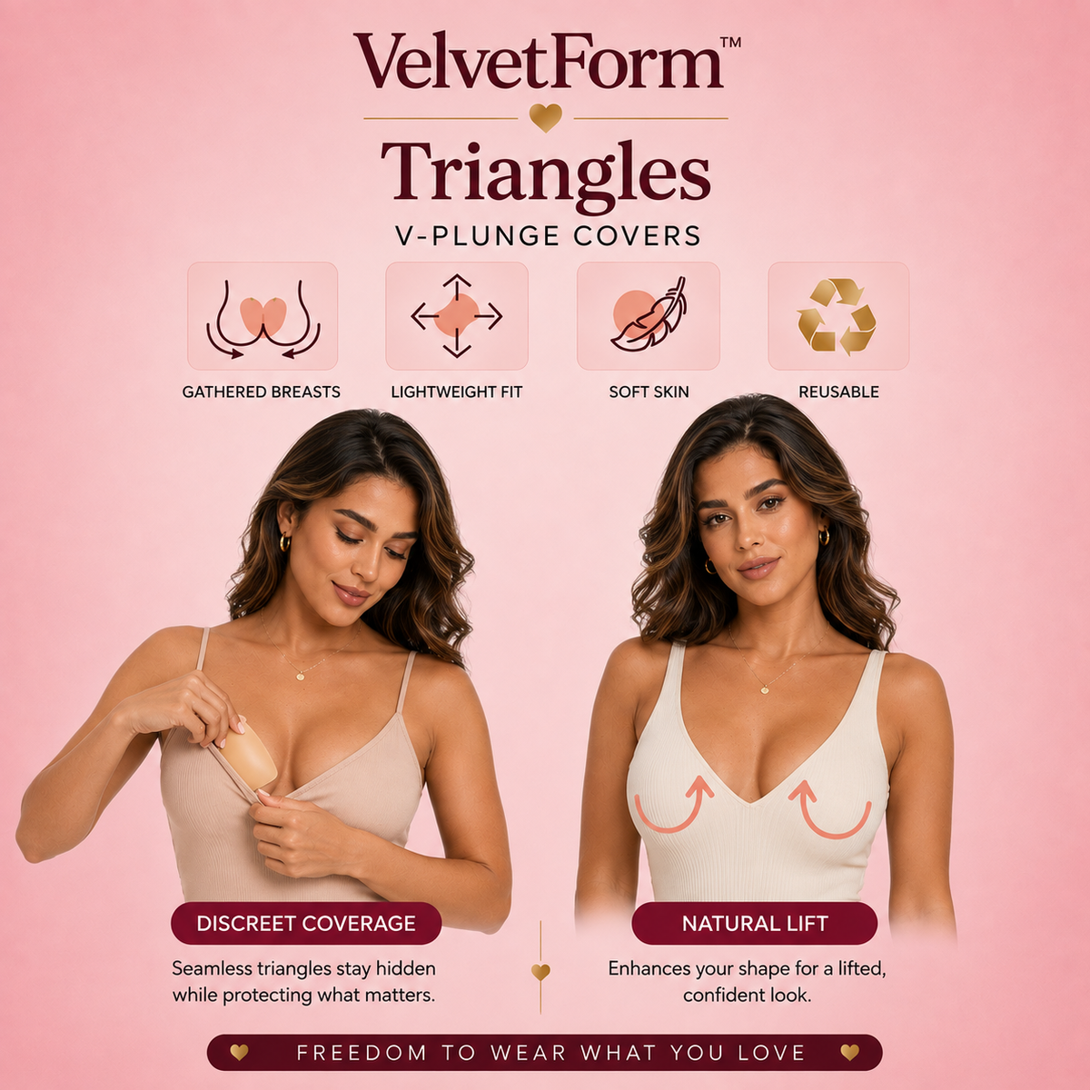VelvetForm™ Triangles