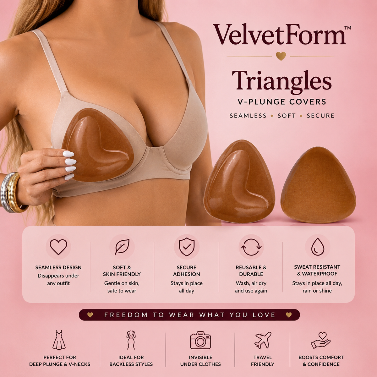 VelvetForm™ Triangles
