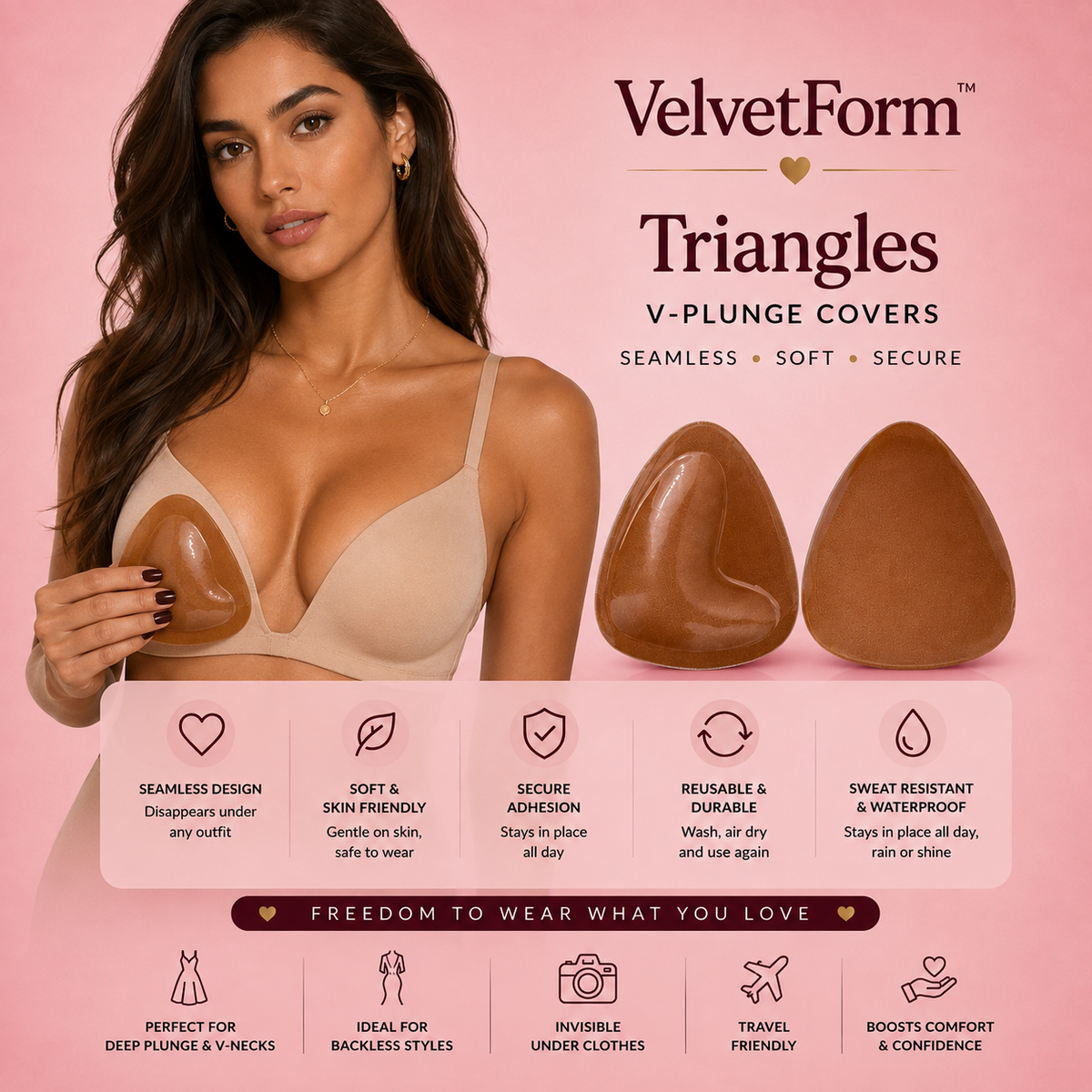 VelvetForm™ Triangles